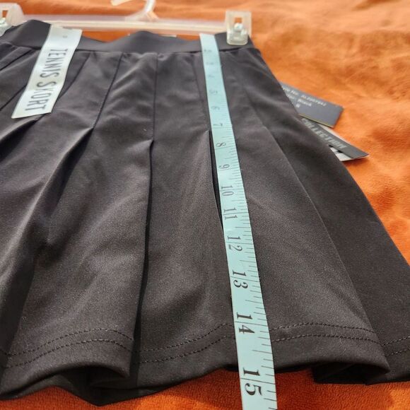 Indero tennis skort size  Small black pleated Active Collection    B8 - Picture 8 of 8